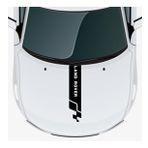 Land Discovery Rover İçin Uyumlu Aksesuar Oto Kaput Şerit Sticker