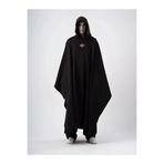 LAND MODA BATMAN Pelüş Astarlı Giyilebilir Hoodie Battaniye Siyah