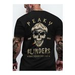 LAND MODA Erkek Rahat Polyester Nefes Alabilir File Tişört, Normal Kalıp, Yuvarlak Yaka,
