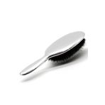 LAND OF MYTH Lom1051 Kaynak Saç Tarağı Premium Seri Oval Kürek Saç Açma Tarama Fırçası, Galvanik (sılver)