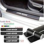 Land Rover 4 Adet Karbon Kapı Eşiği Sticker