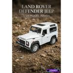 Land Rover Defender Araba 1/24 Diecast Koleksiyon Maket Model Araba