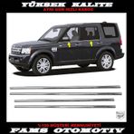 Land Rover Discovery 4 Krom Cam Çıtası 4 prç. 2009-2016 P.Çelik