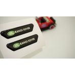 Land Rover Range Rover Logo Çamurluk Yanı Ve Ayna Metalize Damla