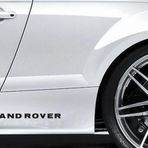 Land Rover Yapıştırma Marşpiyel Yazısı Sticker 2 Adet