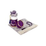 LAND SCARF SİLİNDİR KUTUDA SECCADE VE İNCİ TESBİH SETİ