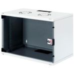 Lande 07U 540x400 Açık Gri Duvar Tipi Rack Kabin