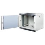 Lande 09U 600x600 Açık Gri Duvar Tipi Rack Kabin