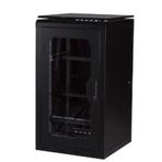 Lande 26U 600x600 Siyah Tekerlekli Rack Kabin