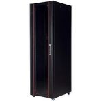 Lande 36U 600x600 Siyah Tekerlekli Rack Kabin