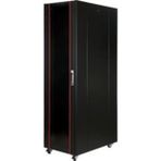 Lande 42U 600x1000 Siyah Tekerlekli Rack Kabin