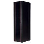 Lande 42U 600x800 Siyah Tekerlekli Rack Kabin