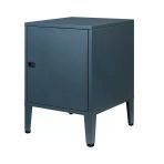 Lande Ziglat Serisi Metal Home Office Dolabı Metal Kapaklı Kompakt Ofis Ve Evrak Dolabı Antrasit Gri 450X490x450 Mm