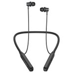 LANDIBO Kablosuz Kulaklık Boyun Bandı, Mikrofonlu V5.2, 35 Saat Çalma Süresi, Kulak İçi Boyun Bandı Bluetooth Kulaklıklar, IPX7 ter geçirmez derin bas Müzik Telefon Sporları için kullanılır. (Siyah)