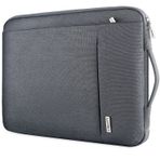 LANDICI Koruyucu Dizüstü Bilgisayar Kılıfı 11 11,6 12 inç Saplı, İnce Bilgisayar Kılıfı Çanta Surface Pro 9 8 7/Laptop Go 2 3, MacBook Air 11, Lenovo Asus Acer HP Samsung Chromebook ile Uyumlu - Gri