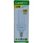 Landlite Land Lite 11W 220-240V 600LM 2700K Sarı Işık rengi E14 Tasarruflu Ampul - Beyaz - 10 - 20 W