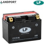 LANDPORT Agm Akü (YTZ14S-BS) / Yamaha / Xvs A Mıdnıght Star / 950CC / 11,2 A / Kg: 3,85 / L:150 / W:88 / H:110 Cca: 200 / 2009-2010-2011-2012-2013 - Renkli