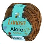 Lanoso 922 Kahverengi Alara Amigurumi Örgü İpi
