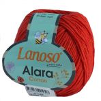 Lanoso 956 Kırmızı Alara Amigurumi Örgü İpi