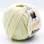 Lanoso Alara El Örgü Ipliği 50GR 901 Krem - 1 Adet