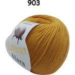 Lanoso Alara Punch & Amigurami İpi ( 50 Gr ) Renk:903 - Hardal - Tek Boy
