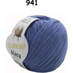 Lanoso Alara Punch & Amigurami İpi ( 50 Gr ) Renk:941 - Gök Mavisi - Tek Boy