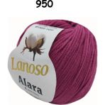 Lanoso Alara Punch & Amigurami İpi ( 50 Gr ) Renk:950 - Fuşya - Tek Boy