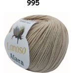 Lanoso Alara Punch & Amigurami İpi ( 50 Gr ) Renk:995 - Taş - Tek Boy