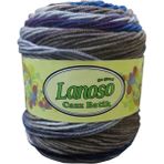 Lanoso Cazz Batik Premium Akrilik 210 mt 100 gr -19 Çeşit Renkli- Örgü İpi 2 Adet - 708