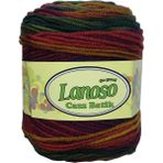 Lanoso Cazz Batik Premium Akrilik 210 mt 100 gr -19 Çeşit Renkli- Örgü Ipi 2 Adet - 714