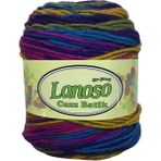 Lanoso Cazz Batik Premium Akrilik 210 mt 100 gr -19 Çeşit Renkli- Örgü Ipi 2 Adet - 716