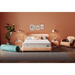 Lanotte Yatak Lanotte Puffi Comfort Tavşan Tüyü Peluş Kumaşlı Ortopedik Lux Pedli Yatak - Beyaz - 100 x 200 cm