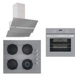 Lanova 3130G6 + G16400-217 + 4406G01 Gri Ankastre Set