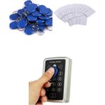 Lansan Şifreli Elektronik Kapı Kilidi /rfıd Şifreli Kart OKUYUCU-10TAG-10KART - Siyah