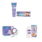Lansinoh Kompakt Tekli Elektrikli Göğüs Pompası + Lanolin Göğüs Ucu Kremi 40 ml + 160 ml PP Biberon
