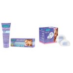 Lansinoh Lanolin Emziren Anneler İçin Meme Başı Kremi (40 gr) & Blue Lock Göğüs Pedi (36 Adet)