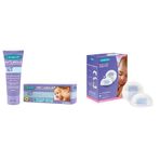 Lansinoh Lanolin Emziren Anneler İçin Meme Başı Kremi (40 gr) & Blue Lock Göğüs Pedi (60 Adet)