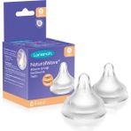 Lansinoh NaturalWave® 2'li Biberon Emziği Yavaş Akışlı (1 Ay+)