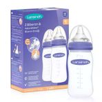 Lansinoh Şeffaf Orta Akış 2x240 ml Biberon Seti