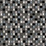 L'Antic Colonial Imperia Mix Silver Black S 29.8x29.8 cm Duvar Mozaiği