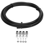Lantro JS FORMULA C1 Dağ Bisikletleri için Zeytin Bağlantılı Ekleme Kiti ile 3 Metre Hidrolik Disk Fren Hortumu