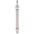 LANTRO JS Pnömatik Hava Silindiri, Vidalı Piston Mili Çift Eylem, 20mm Delikli Pnömatik Silindir Çift Eylem, MA16 Pnömatik Silindir (MA16* 125)