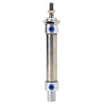 LANTRO JS Pnömatik Hava Silindiri, Vidalı Piston Mili Çift Eylem, 20mm Delikli Pnömatik Silindir Çift Eylem (MA20* 200)