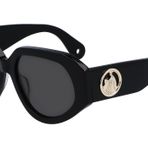 LANVIN en Bleu Unisex güneş gözlükleri, 001 Siyah, 53