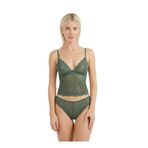 Laperissa Dantel Detaylı Esnek Bralet & Slip Takımı Yeşil 85