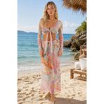 Laperissa Luxury Beachwear Transparan Takım Bluz-Etek