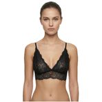 Laperissa Siyah Dantel Bralette Büyük Beden Sütyen Siyah 2XL