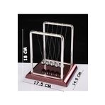 Lapidaria Çarpışan Newton Denge Topları Büyük Boy 18X 17.5 X 14.5 Cm