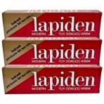 Lapiden Tüy Dökücü Krem 40 gr x 3 adet Cilde Dost Pürüzsüzlük Sağlayan Etkili Ürün