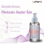 Lapiens İnce Kırılgan Cansız Saçlar Güçlendirici Hacim Veren Buğday Proteini Içeren Keratin Serum 100 ml